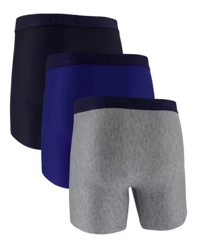 Under Armour Perf Tech - Solid 6 In 3Pk - royal