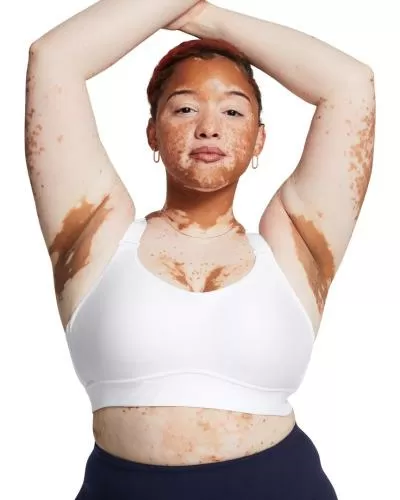 Under Armour Infinity Mid 2.0 Bra - white