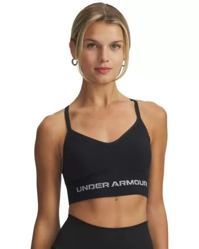 Under Armour Vanish Seamless Low Bra - black
