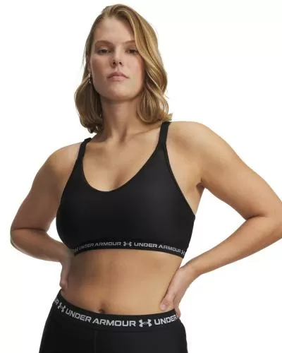 Under Armour Crossback Low Bra - ultimate black