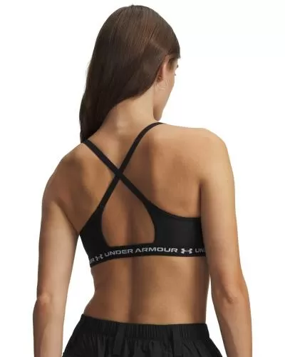 Under Armour Crossback Low Bra - ultimate black