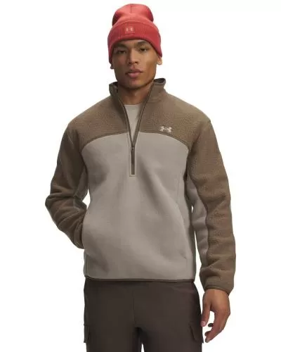 Under Armour M Cgi Basecamp Hz Fleece - desert taupe