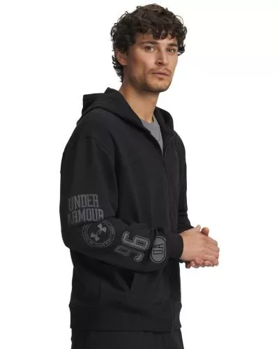 Under Armour Rival Lw Graphic Fz - black