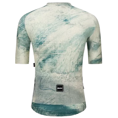 Santini Kurzarmtrikot Motion Unisex - grün
