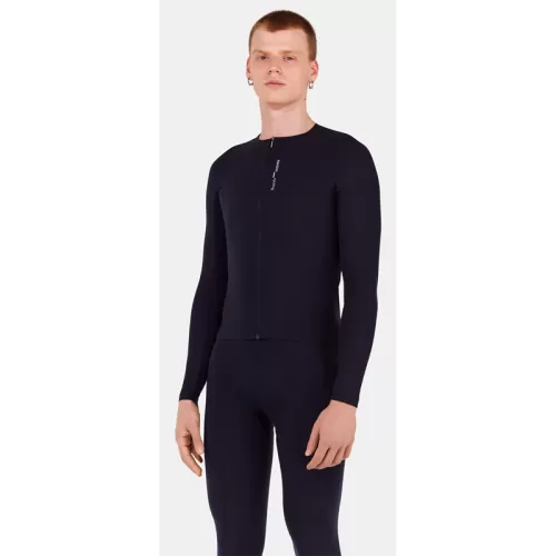 Santini Langarmtrikot Unico Unisex - schwarz