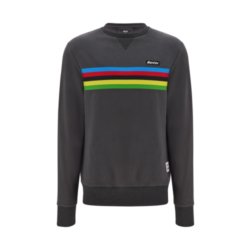 Santini Sweatshirt UCI Rainbow World Champion - grey