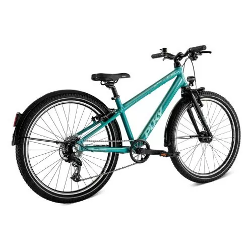 PUKY CYKE 24-8 ACTIVE 8-Gang, Alu turquoise/black