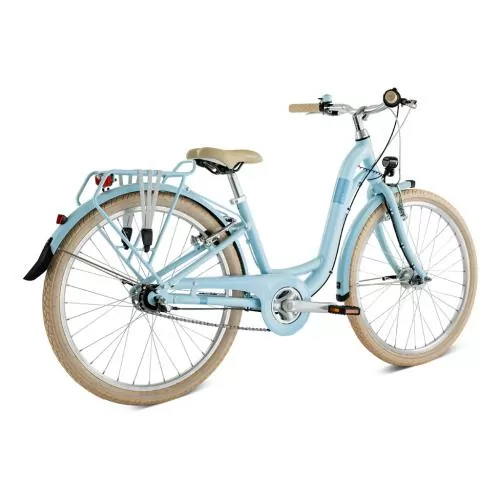 PUKY SKYRIDE 24 CLASSIC 3-Gang, Alu retro blue