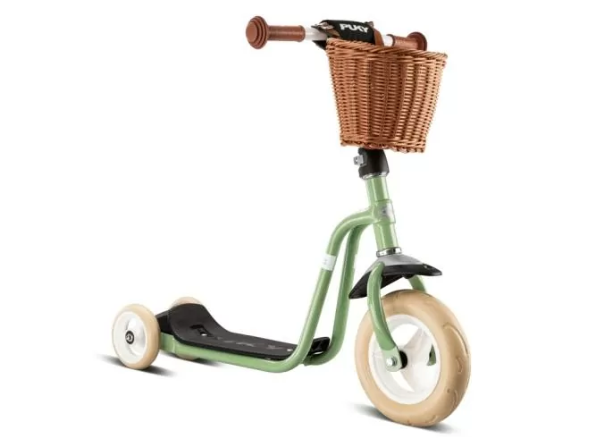 PUKY R 1 Classic Scooter EVA-Bereif retro green