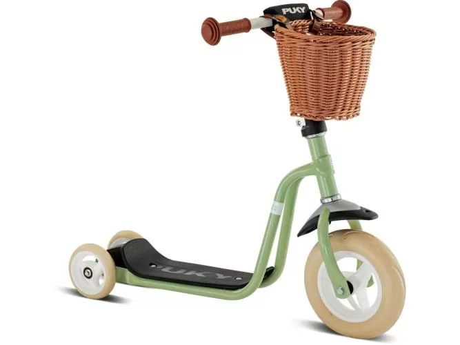 PUKY R 1 Classic Scooter EVA-Bereif retro green