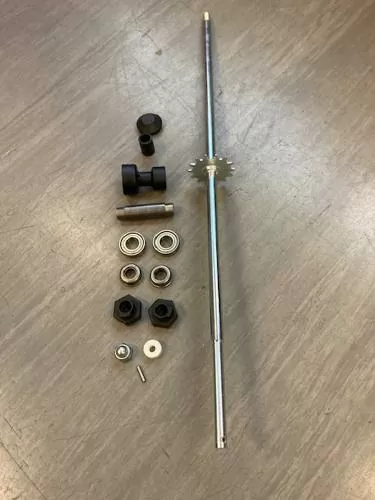 PUKY Hinterachse Gokart D=14 L=660