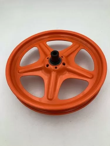 PUKY Hinterrad unbereift orange Laufrad