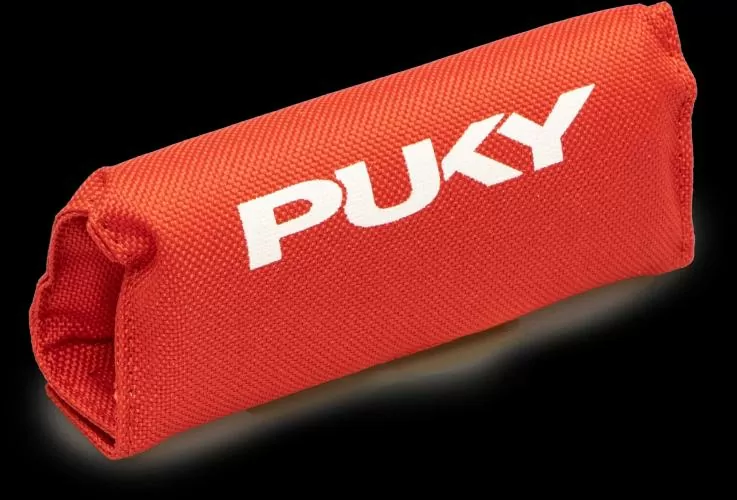 PUKY LP 3 Handlebar pads for bicycles red