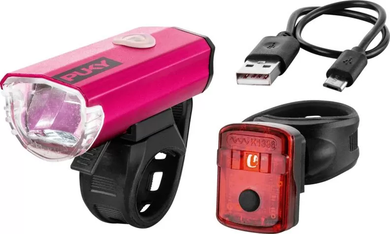 PUKY LUMILED Beleuchtungsset pink