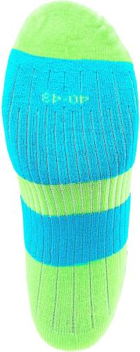 P.A.C. SP 1.0 Footie Active Short Women - cyan-neon green