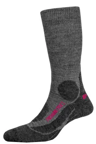 P.A.C PAC TR 6.1 Merino Medium - grey mel./berry