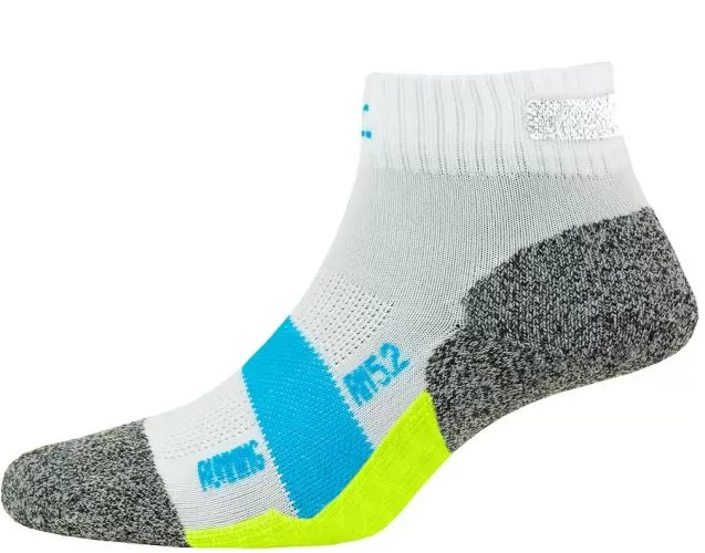 P.A.C PAC RN 5.2 Running Reflective Pro Short Women - white/cyan