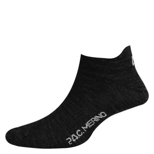 P.A.C. Merino Footie Unisex - black