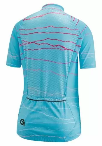 Gonso Veliki Da-Biketrikot-1/2-FZ - bluefish