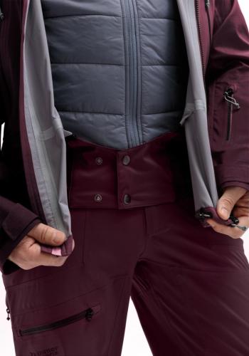 Maier Sports Marsicano 3lg He-Jacke mTEX el 3Lg - rich soil