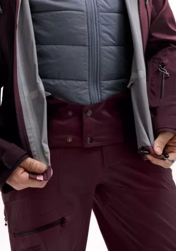 Maier Sports Marsicano 3lg He-Jacke mTEX el 3Lg - rich soil