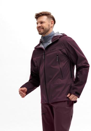 Maier Sports Marsicano 3lg He-Jacke mTEX el 3Lg - rich soil