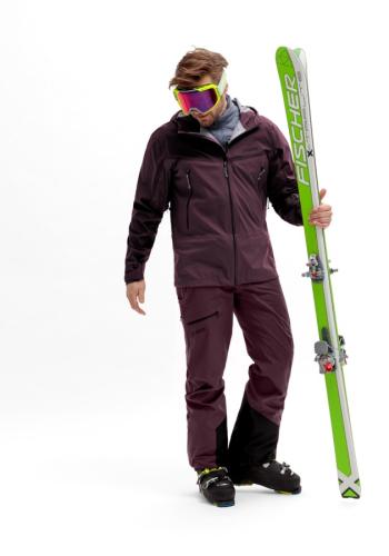 Maier Sports Marsicano 3lg He-Jacke mTEX el 3Lg - rich soil