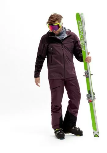 Maier Sports Marsicano 3lg He-Jacke mTEX el 3Lg - rich soil