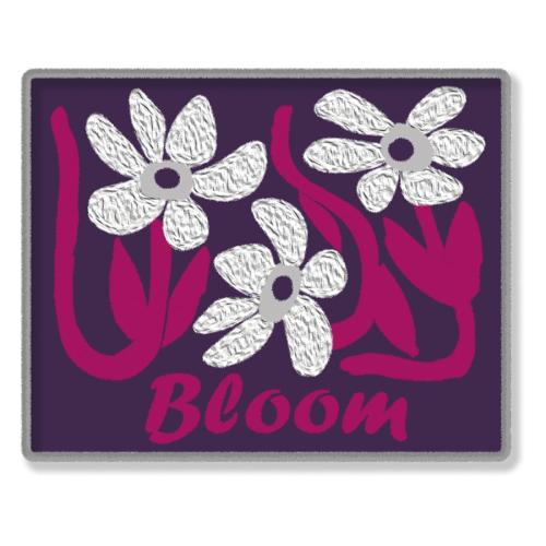 P.A.C. DIY Custom Patches - bloom!