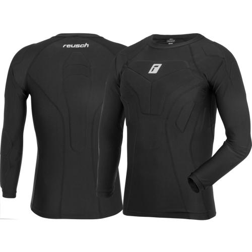 Reusch Compression Shirt Padded - black