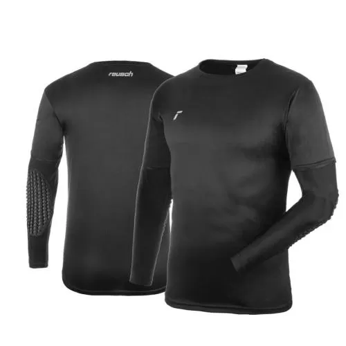 Reusch Goalkeeping Jersey Padded Junior - black/silver