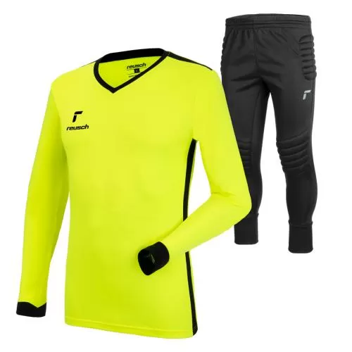 Reusch Match Set Junior - safety yellow/black