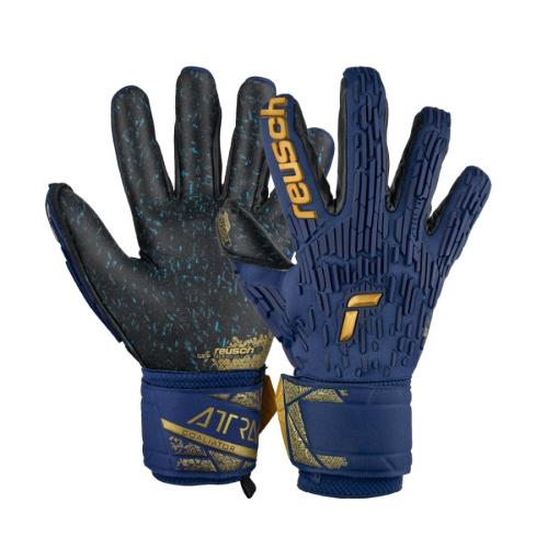 Reusch Attrakt Freegel Fusion Goaliator - premium blue/gold/black