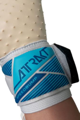 Reusch Attrakt SpeedBump - white/light blue