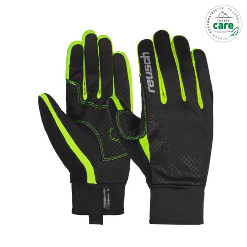 Reusch Arien Stormbloxx - blk/safety yellow (Grösse: 6.5)