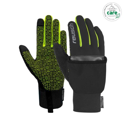 Reusch Terro Stormbloxx - blk/safety yellow (Grösse: 7)