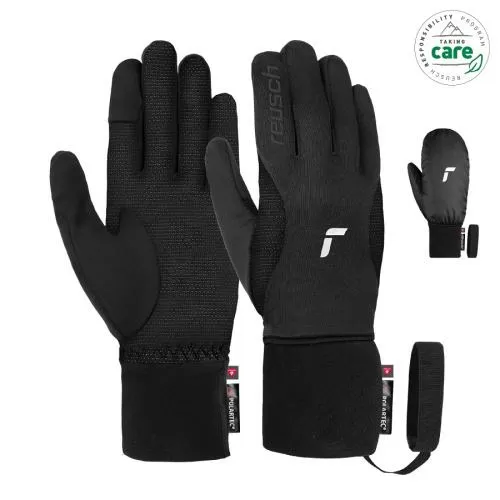 Reusch Baffin TOUCH-TEC (6607193) - black/silver