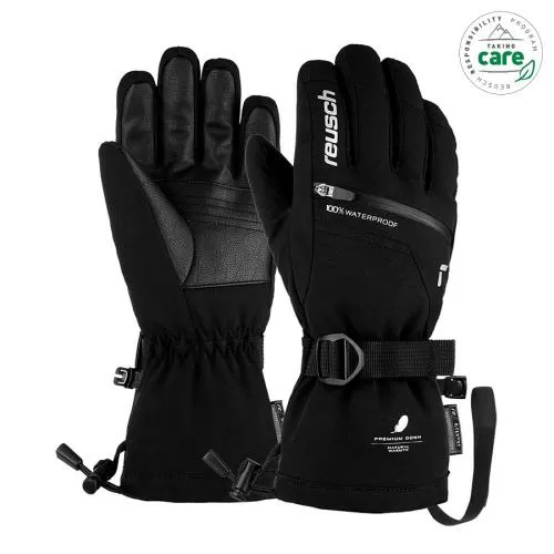 Reusch Lando R-TEX® XT Junior - black/silver