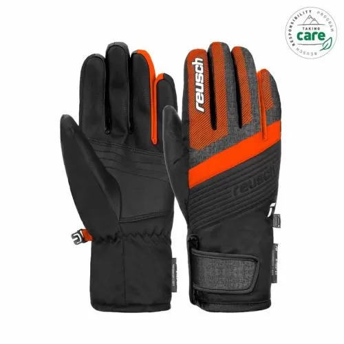Reusch Duke R-TEX XT JR - blk/blk mel/s.ora