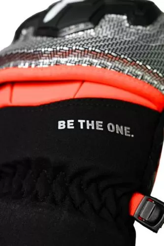 Reusch Worldcup Warrior GS - black/silver/fluo red
