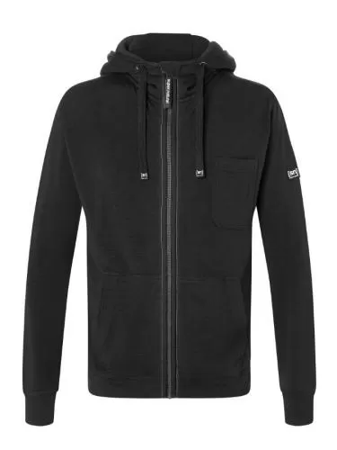 SN Super Natural M SOLUTION DWR HOODIE - jet black
