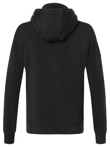 SN Super Natural M SOLUTION DWR HOODIE - jet black