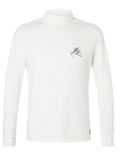 SN Super Natural M TONI ROLL NECK - fresh white/fresh white/various