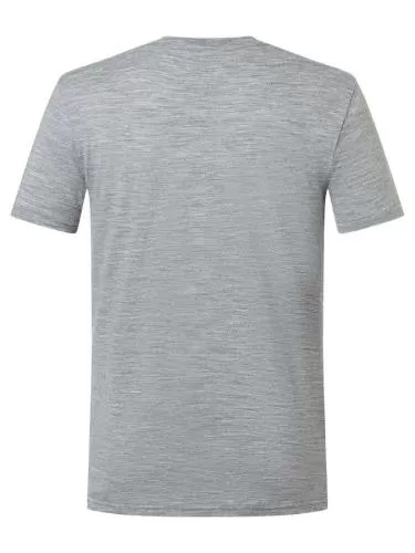 SN Super Natural M CARSKI TEE - cashmere grey melange/various