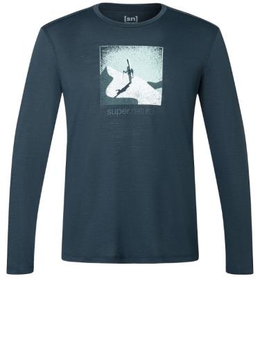 SN Super Natural M ALMOST DONE LS - blueberry/various