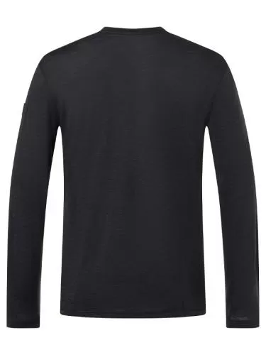 SN Super Natural M FREE SKI TICKETS LS - jet black/vapor grey