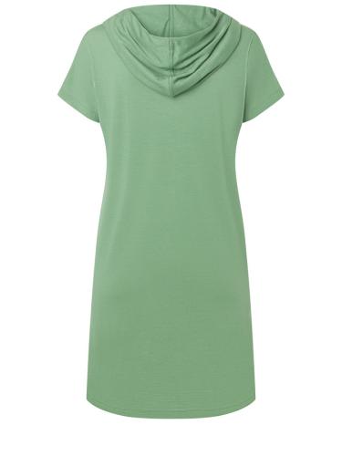 SN Super Natural W FUNNEL DRESS - loden frost