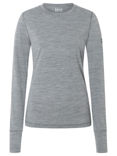 SN Super Natural W TUNDRA175 LS - cashmere grey melange