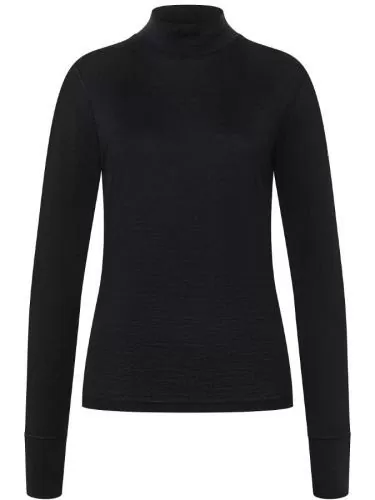 SN Super Natural W TUNDRA175 TURTLENECK - jet black