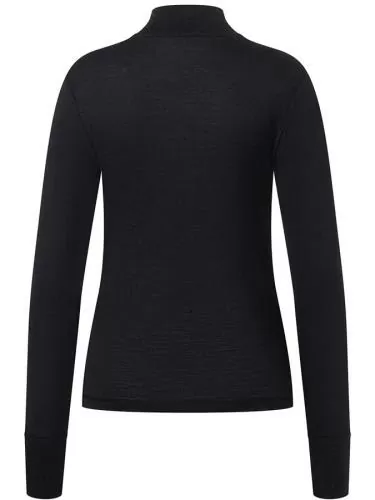 SN Super Natural W TUNDRA175 TURTLENECK - jet black